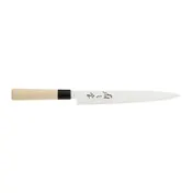 Mercer M24010PLLH Sashimi Knife 10" Left-Handed, Carbon Steel Blade, Santoprene Handle, NSF 1 image