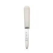 Mercer M33026A - 3-1/4" Clam & Oyster Knife, High Carbon Steel Blade, White PP Handle, NSF 1 image