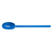 Mercer M33182BL Hell's Tools Mixing Spoon, 11-7/8" Serving Spoon, Insulated Blue Nylon, 430°F NSF 1 image