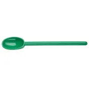 Mercer M33182GR Hell's Tools Mixing Spoon, 11-7/8" Green Nylon Insulated, 430°F, NSF 1 image