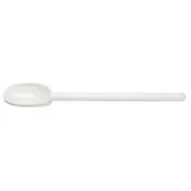 Mercer M33182WH - Mixing Spoon, 11-7/8" White Nylon, Insulated, 430°F Impact-Resistant, NSF 1 image