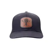 Mercer M60137BK Trucker Cap - Black 100% Cotton Hat, Logo Patch, Snap-Back Closure, Mesh - One Size 1 image