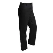 Mercer M62100BKS Chef Pants Small Black Unisex Twill 65/35 Poly/Cotton, Pockets, Semi-Elastic Waist 1 image