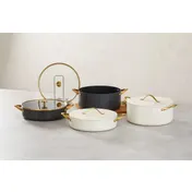 Spring USA 8756-2-28 Buffet Chafing Dish, 4-Quart (1 gal) Ivory Finish, Heavy-Duty Smallware for Buffet Service 4 image