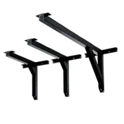 Original Wood Seating BS-CL21 Cantilever Table Base, 21in, Cast Iron, Black Powder Coat Finish 1 image