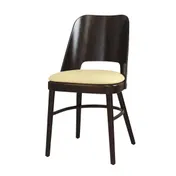 Original Wood Seating POPPIN XL P7/COM Wood Back Upholstered Side Chair 1 image