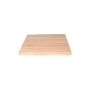 Original Wood Seating TWA2448 MAPLE-WHT OAK 24x48 Rectangular Butcher Block Table Top, Solid Maple or White Oak 1 image