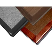 Atlanta Booth & Chair LTBP2448 Rectangular Laminated Table Top, 24x48, Wood Edge 1 image
