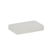 Cal-Mil 1647-CP Gel Pack - 6" x 4" x 1" White BPA-Free Beverage Tub for Bottle Service 1 image