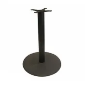 Klinger's Trading B30R Cast Iron Restaurant Table Base, 30" dia., 4" Column, Powder Coat Finish, Dining Height 1 image