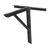 Klinger's Trading BCB2030 Cantilever Restaurant Table Base, 20x30, Black, 9-Gauge Angle Iron, 16-Gauge Steel Tubing 1 image