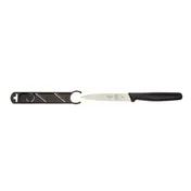 Mercer M33931B Bar Knife - 4" Wavy Edge, Stainless Steel Blade, Plastic Handle, NSF 1 image
