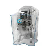 Univex CV-6 Heavy Duty Clear Plastic Equipment Cover for 20, 30 & 40 Quart Mixers 1 image