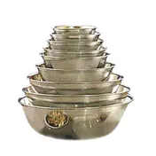American Metalcraft SSB400 4-5 Qt Stainless Mixing Bowl, 10-1/2" Diameter, Economy/Standard, Smallwares 1 image
