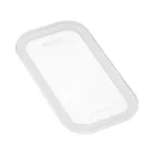 Carlisle 91814 GN 1/3 Storage Lid, Clear Silicone Cover, Stackable, -40°F-392°F, HACCP 1 image