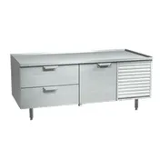 La Rosa Refrigeration 3262-SF 62" 2 Drawers Freezer Chef Base, Marine Edge, 3.44 cu. ft., 1/4 HP, 115V 1 image
