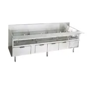 La Rosa Refrigeration L-74166-30 66" 2 Drawers Refrigerated Chef Base, Steel Top, 1/4 HP, R134a 1 image