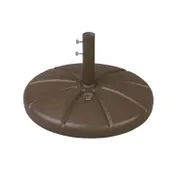 Grosfillex US602137 Umbrella Base, 21" dia., round 1 image