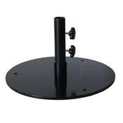 Grosfillex US604017 Umbrella Base, 20" dia., round 1 image