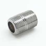 T&S Brass 002534-25 1/2" NPT Close Nipple, chrome finish 1 image