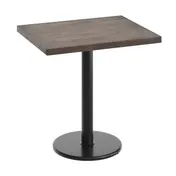 Flash Furniture GSF-REC2430-DKBRN-TR18-GG Rectangular Wood Table Top, 24x30, Dark Brown, Butcher Block Style 1 image