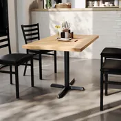 Flash Furniture GSF-REC3048-NAT-T2230-GG 30x48 Rectangular Beech Wood Butcher Block Table Top, Natural Finish, 29.5H 2 image