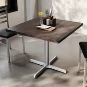 Flash Furniture GSF-SQ36-DKBRN-T3030S-GG 36x36 Square Beech Wood Butcher Block Table Top, Dark Brown 2 image