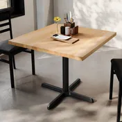Flash Furniture GSF-SQ36-NAT-T3030-GG Wood Table Top 2 image