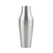 TableCraft Products 10520 Cocktail Shaker, 20 oz, 2-piece, 3-9/16" dia. x 9-3/16"H, Brushed 18/8 Stainless Steel 1 image