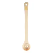 TableCraft 10641 Portion Control Spoon, 1 oz, 11.625" x 2" x .875", Perforated, Handle, Plastic, NSF 1 image