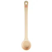 TableCraft Products 10644 Serving Spoon, 2 Oz Plastic, Beige Handle Red Markings 12" x 2.5" x 1" NSF 1 image