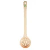 TableCraft Products 10653 Portion Control Spoon, 4 oz, Perforated, 12.6" x 3" x 1.5", PC Beige 1 image