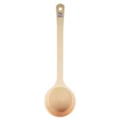TableCraft 10660 Portion Control Spoon 8oz Solid Polycarbonate Beige Handle 13.375" x 3.75" x 1.75" 1 image