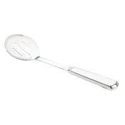 TableCraft 11627 - Slotted Serving Spoon, 11.75" 18/0 Stainless Steel, Silver Hollow Handle 1 image