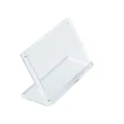 TableCraft Products 12210 Acrylic Sign Holder, Clear Rectangular 3.5" x 2" x 2.5", Inset Magnets 1 image