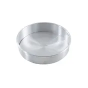 TableCraft Products 12467 Cheesecake Pan, 8" Diameter x 2" Depth Round Aluminum Removable Bottom 1 image