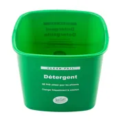 TableCraft Products 12541 - 8 Qt Cleaning Pail, 10.25" x 9.5" x 7.375", HDPE Plastic, Green 1 image