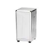 TableCraft Products 221 Counter Napkin Dispenser, 4-5/8" x 3-7/8" x 7-1/2" Stainless Steel Hand Wash 1 image
