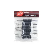 TableCraft 320C - Free Flow Jet Liquor Pourer, Chrome-Plated Silver Spout, Stainless Steel, Pack of 12 2 image