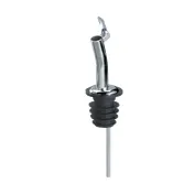 TableCraft 320C - Free Flow Jet Liquor Pourer, Chrome-Plated Silver Spout, Stainless Steel, Pack of 12 1 image