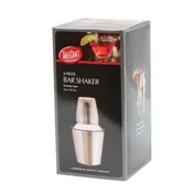 TableCraft 375 Bar Shaker Set, 8oz Stainless Steel, 3-Piece, Dishwasher Safe, Strainer & 3-1/4oz Cap 2 image
