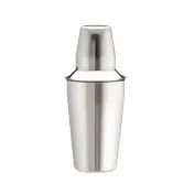 TableCraft 375 Bar Shaker Set, 8oz Stainless Steel, 3-Piece, Dishwasher Safe, Strainer & 3-1/4oz Cap 1 image