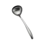 TableCraft Products 5304 - Soup Ladle, 13" 1-piece 18/8 Stainless Steel, 2-5 oz, Dishwasher Safe 1 image