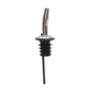 TableCraft 599P Liquor Pourer - 18/8 Stainless Steel Spout, Silver, Free-Flow, No Collar - 12/Bag 1 image