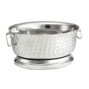 TableCraft BT1815 Tub, 5-7 Gal, 18" x 15-1/4" x 8-3/4", Oval Stainless Steel, Dishwasher Safe 1 image