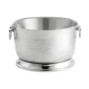 TableCraft BTB2111 Beverage Tub, 8-4/5 Gal, 20-1/2" Dia x 11", Double Wall Stainless Steel 1 image
