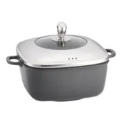 TableCraft CWDC1030 5-Qt Induction Sauce Pot, 10"x10"x4.5", Non-Stick, 450° Safe, Lid Included 1 image