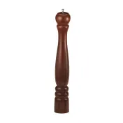 TableCraft Products PM1918 Pepper Mill, 18-1/4" Height, Mahogany Wood Finish, Hand Wash, Wooden Build 1 image