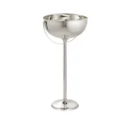 TableCraft RS2132 Wine Bucket Stand, 10-1/4 Qt, 32" H x 16" D, Stainless Steel, Silver 1 image