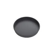 American Metalcraft EZ5007 - 7" Round Straight-Sided Self-Stacking Aluminum Pizza Pan 1 image